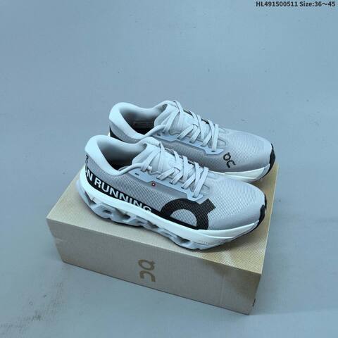 On Cloudmonster 3 White Pink Black EU 36-45 Running Shoe Running Sneakers - Unisex (BS-69569)
