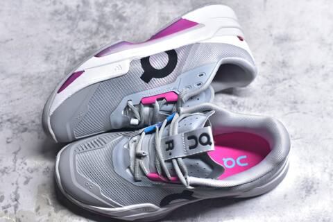 On The Roger Pro Grey White Magenta Blue EU 36-47 Tennis Shoe Casual Sneakers - Unisex (BS-59563)