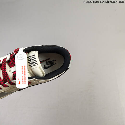 Nike SB Dunk Low Retro DIY Off White Black Red Grey EU 36-45 Skate Shoe - Unisex BS-63729