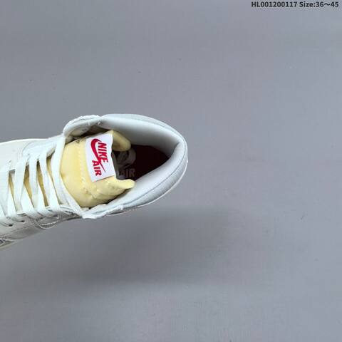 Jordan Air Jordan 1 High OG Sail University Red Light Grey 36 45 Casual - Unisex BS-66945