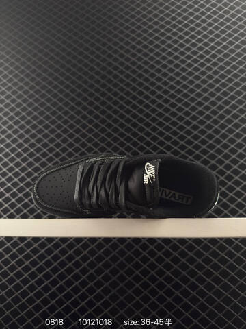 Jordan Air Jordan 1 Low Travis Scott Black Phantom Black White EU 36-45 Sneaker - Unisex (BS-80887)