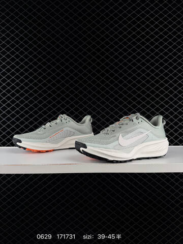Nike REACTX PEGASUS TRAIL 6 HV8116 001 Light Grey White Black Orange EU 39-45 Trail Shoe - Unisex (BS-70521)