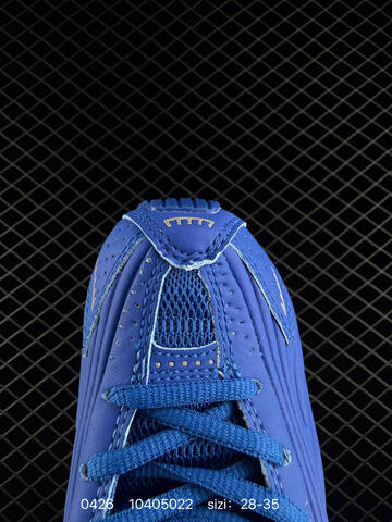 Nike Shox R4 Royal Blue With Metallic Silver Swoosh 28-35 Lifestyle - Women's (BS-71846)