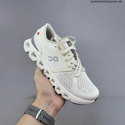 On Running Cloud X 4 Cream White Grey EU 36-40 Running Shoe Running Sneakers - Unisex BS-69576