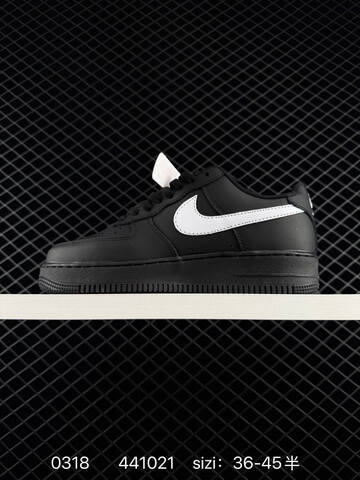 Nike Air Force 1 07 Black White 36-45 5 Casual - Unisex (BS-72619)
