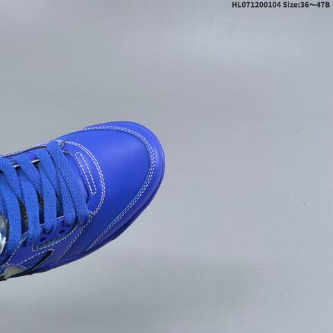 Jordan Air Jordan 5 Retro Blue Black Gray EU 36-47B Basketball - Women's (BS-67125)
