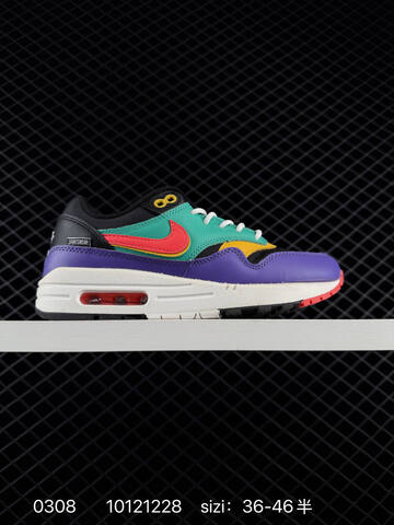 Nike Air Max 1 Pink Brown Cream With Black Swoosh 36-46 5 Lifestyle - Unisex (BS-72735)