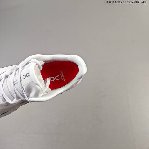On Cloudvista 2 Waterproof White Red Black EU 36-45 Trail Shoe Trail Running Sneakers - Unisex (BS-69751)