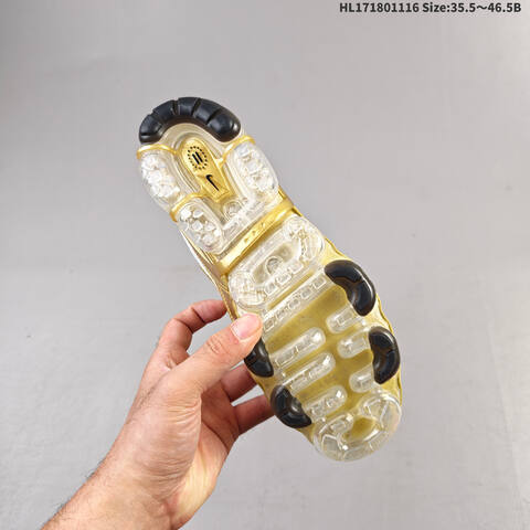 Nike Air Vapormax 360 White Gold Black EU 35 5-46 5 Running Shoe - Unisex (BS-63614)