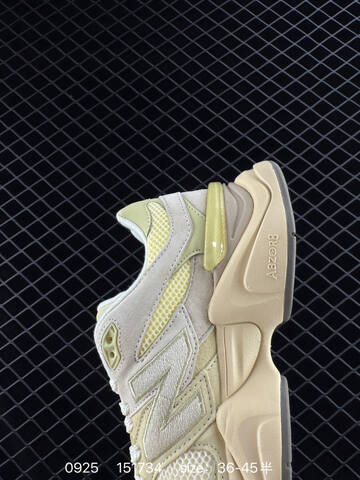 New Balance 9060 Beige Off White Pale Yellow Cream EU 36-45 Sneaker - Unisex (BS-82774)