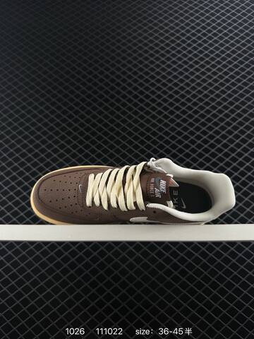 Nike Air Force 1 07 Brown White Cream EU 36-45 Lifestyle - Unisex (BS-74570)