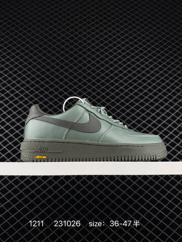 Nike Air Force 1 07 Low Green Olive With Dark Gray Swoosh EU 36-47 5 Lifestyle - Unisex (BS-73763)
