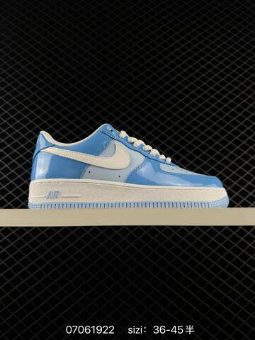 Nike Air Force 1 07 Blue White Black Grey EU 36-45 Lifestyle - Unisex (BS-70386)