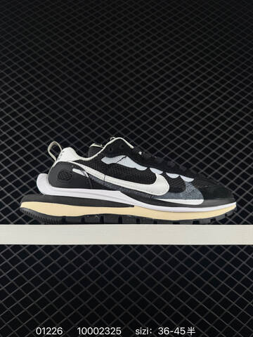 Nike Vaporwaffle Sacai Black White Cream EU 36-45 Running - Unisex (BS-72946)