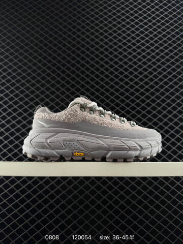 HOKA ONE ONE Tor Summit Grey Black White Gum EU 36-45 Trail Shoe Trail Running Sneakers - Unisex (BS-86506)