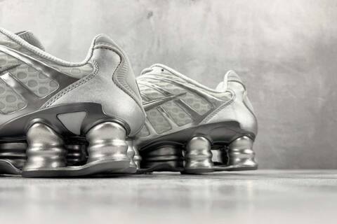Nike Shox TL Silver Black Lifestyle (BS-86964)