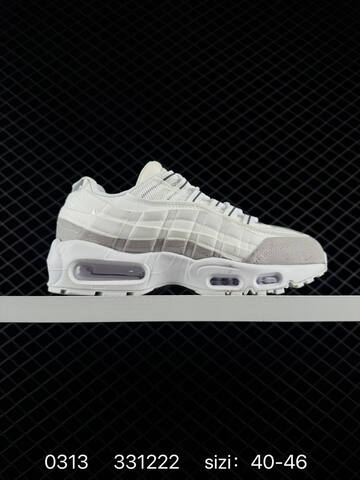 Nike Air Max 95 Black Gray White 40-46 Lifestyle - Men's (BS-72671)