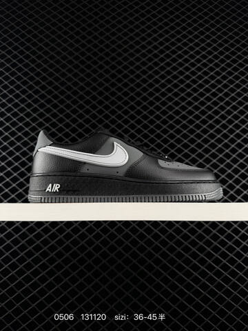 Nike Air Force 1 07 LV8 IR1475-010 White Black Grey EU 36-45 Lifestyle - Unisex (BS-71648)