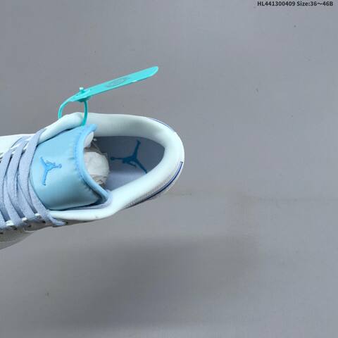 Air Jordan 1 Low Ice Blue AIR JORDAN 1 Aj1 Lifestyle (BS-66270)