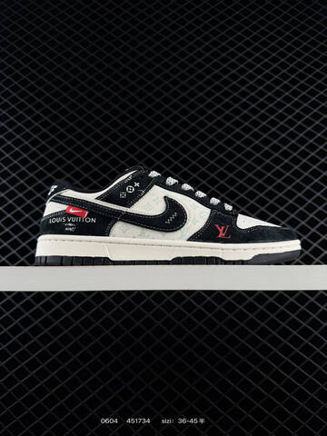 Nike SB Dunk Low Off White Black Grey Red EU 36-45 Skate - Unisex (BS-70975)