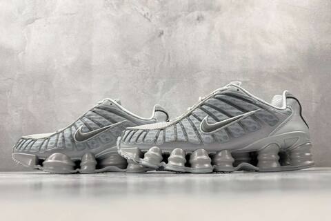 Nike Shox TL Light Gray White Black Running (BS-86963)
