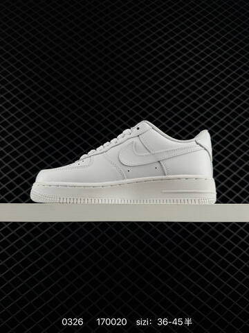 Nike Air Force 1 Low 07 White Black EU 36-45 Skate - Unisex (BS-72434)