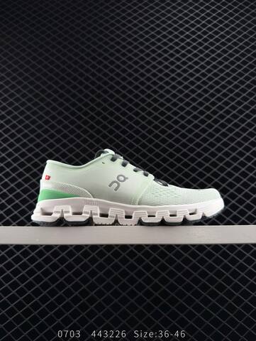 On Cloud X 4 Ivory Pale Pink Coral Black EU 36-46 Running Shoe Running Sneakers - Unisex (BS-85538)