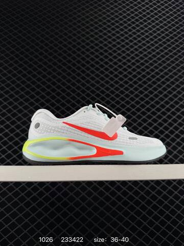 Nike Journey Run White Volt Black EU 36-45 Running - Unisex (BS-74555)