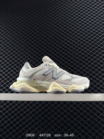 New Balance 9060 Grey White Cream Silver EU 36-45 Sneaker Unisex BS-82865
