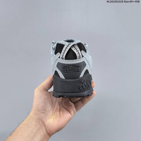 ASICS GEL-PICKAX Grey Black EU 40-45 Trail Shoe Trail Running Sneakers - Men's (BS-69121)