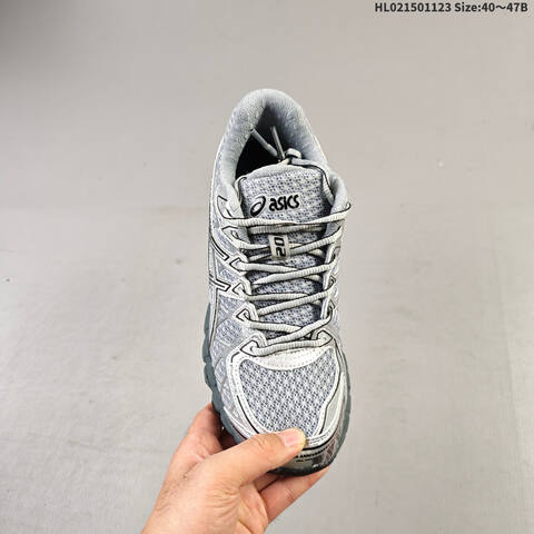 ASICS UB9-S GEL-KAYANO 20 Silver Grey Black 40-47 Running Shoe Running Sneakers - Men's (BS-69242)