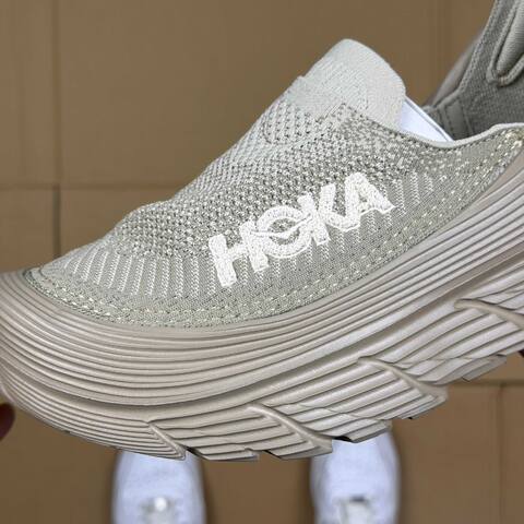 HOKA Restore TC Grey White Sneaker Casual Sneakers (BS-86929)
