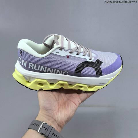 On Cloudmonster 3 White Pink Black EU 36-45 Running Shoe Running Sneakers - Unisex (BS-69569)