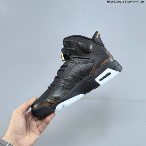 Jordan Air Jordan 6 Retro Xuan Wu Black Bronze EU 40-47 5 Basketball - Men's (BS-65965)