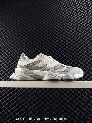 New Balance 9060 Grey Off White Silver Black EU 36-45 Sneaker - Unisex (BS-82884)