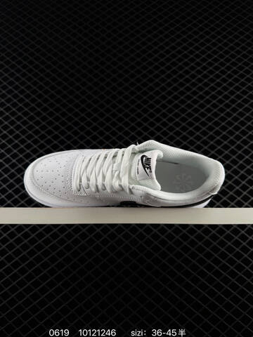 Nike Court Vision 1 Low White Black Light Blue Multicolor EU 36-45 Skate Shoe - Unisex (BS-70684)