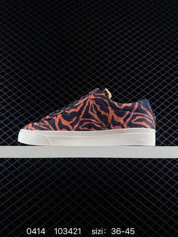 Nike Blazer Low 77 Jumbo Navy Blue Orange Tiger Print Sail EU 36-45 Lifestyle Unisex BS-72100