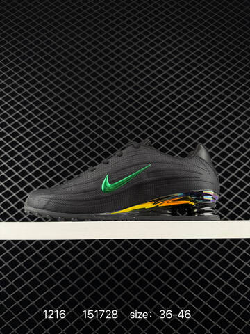 Nike Shox Z Black Green Iridescent EU 36-46 Casual - Unisex (BS-73667)