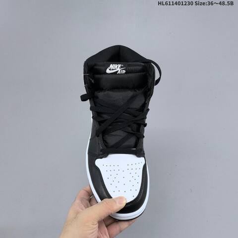 Jordan Air Jordan 1 High OG Black White EU 36-48 5 Basketball - Unisex (BS-67170)