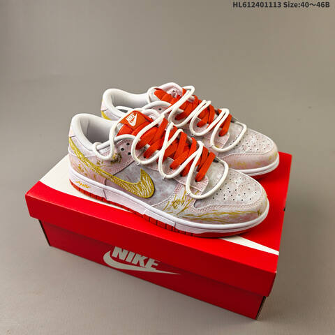 NIKE SB DUNK Nike Dunk Low Retro DIY Lifestyle (BS-63807)