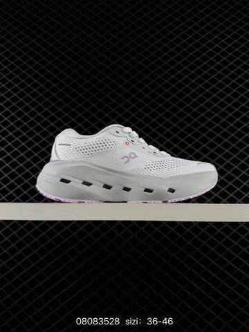 On Running Cloudsurfer Max White Grey Lavender EU 36-46 Running Shoe Running Sneakers - Unisex BS-84930