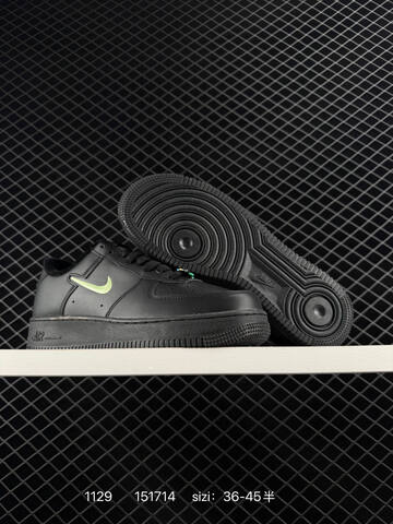 Nike Air Force 1 07 Black Volt EU 36-45 5 Lifestyle - Unisex (BS-73926)