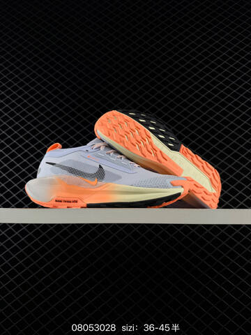 Nike Pegasus Trail 5 GORE-TEX Light Grey Orange Cream Black EU 36-45 - Unisex (BS-69938)
