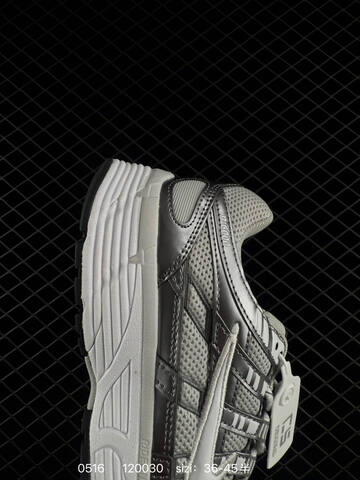 Nike P-6000 Metallic Silver Grey White Black EU 36-45 Running - Unisex (BS-71425)