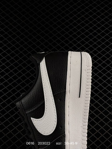 Nike Air Force 1 Low Black White Silver EU 36-45 Sneaker - Unisex BS-70744
