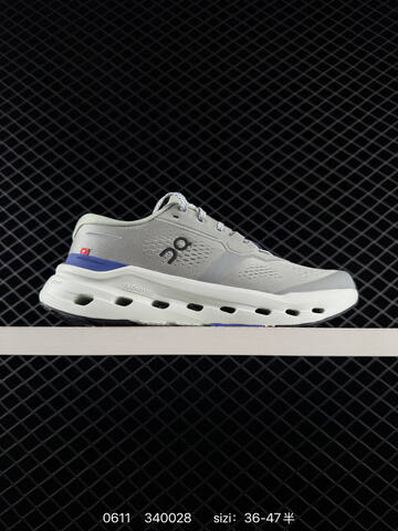 On Cloudrunner 3 Light Grey White Blue EU 36-47 Running Shoe Running Sneakers Unisex BS-85173