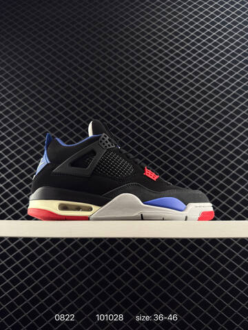 Jordan Air Jordan 4 Retro SE FV5029 Black Grey Red Blue Cream EU 36-46 Basketball Shoe - Unisex (BS-80856)