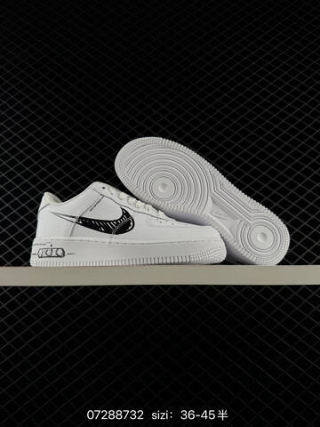 Nike Air Force 1 07 CW7581-101 White Black EU 36-45 Lifestyle - Unisex (BS-70050)