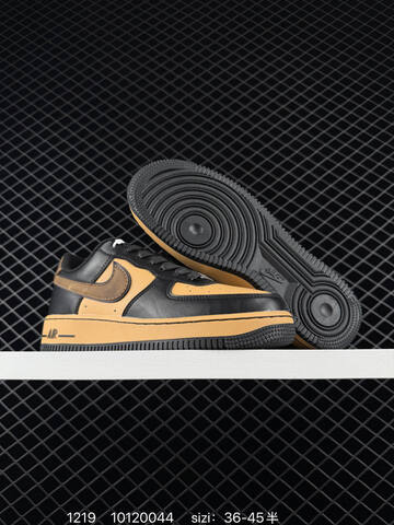Nike Air Force 1 07 Low 3D DF0188-102 Black Tan Brown EU 36-45 5 Lifestyle - Unisex (BS-73600)