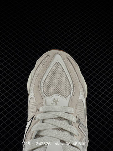 New Balance 9060 Beige Dark Grey Cream EU 36-46 5 Sneaker - Unisex (BS-82470)